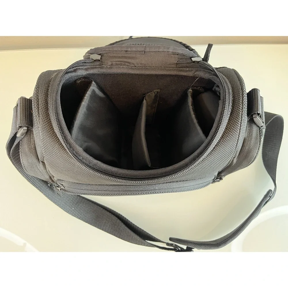 Sony Camcorder Camera Bag Padded Case w/ Shoulder Strap Genuine OEM - Black